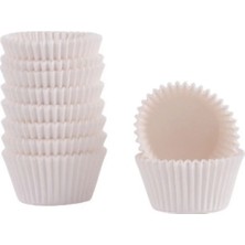 Mikasso 3 No Muffin Cupcake Beyaz Kağıt Kapsül (40X30) - 500'LÜ Kağıt Beyaz