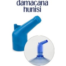 Mikasso Damacana Su Boşaltma Aktarma Hunisi Plastik Mavi
