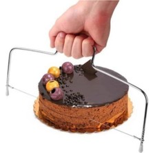 Mikasso Pasta Kek Dilimleme Bölme Teli Kesici Aparat Yedek Tel Paslanmaz Çelik