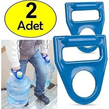 Mikasso Kırılmaz Sert Plastik Damacana Taşıyıcı Kulp - Sağlam ve Damacana Taşıma Aparatı 2 Adet Mavi Tr