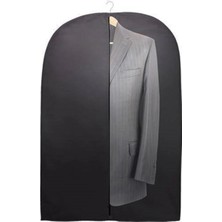 Mikasso Dolap Içi Takım Elbise Damatlık Saklama Koruma Kılıfı Gamboç Siyah Kumaş Turuncu