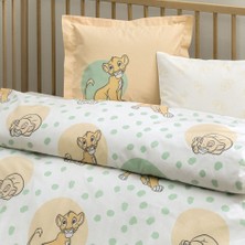 Taç Lion King Baby Lisanslı Disney Pamuk Bebek Nevresim Takımı Çok Renkli 3 Parça %100 Pamuk