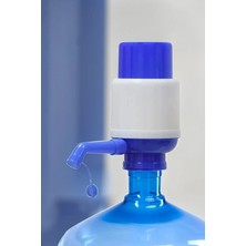 Mikasso Kapaklı Manuel Su Pompası Damacana Su Pompası Klasik Eski Tip Mavi