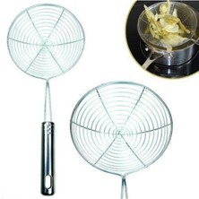 Mikasso Tel Mantı Kevgiri Paslanmaz Tel Mutfak Sebze Haşlama Kevgiri Paslanmaz Çelik Bej