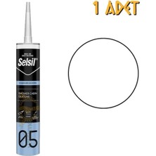 Mikasso Mutfak Banyo Duşakabin Silikonu Beyaz 280 Ml.