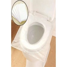 Mikasso 100'LÜ Hijyenik Kullan At Klozet Kapağı Poşeti Örtüsü Yaşlı Hasta Çocuk Için Klozet Poşeti Şeffaf Pl