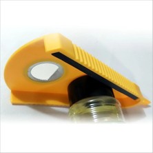 Mikasso Konserve Turşu Biber Salça Kavanozu Şişe Kapak Kapağı Açıcı Açma Açacak Aparatı Aleti Kolu Sapı Sarı