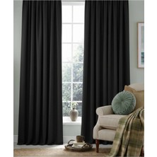 NS Ehli Tacir Siyah Blackout Işık Geçirmez Termal Karartma Güneşlik Perde (EN X BOY)