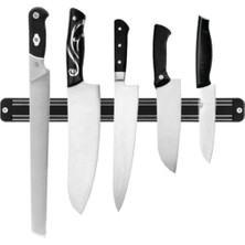 Mikasso Mıknatıslı Bıçak ASKISI55CM Bıçak Tutucu Bıçak Organizer Bıçaklık Metal Beyaz Cn