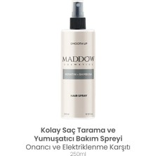 Maddow Cosmetics Sıvı Saç Kremi 250 ml Sülfatsız Keratin Bambu Özlü Elektriklenme Karşıtı Günlük Bakım