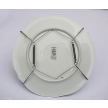 Mikasso Tabak Askı Aparatı 21-25 Cm1 Adet Metal Gümüş Tr