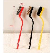 Mikasso Derz Temizlemek ve Genel Mutfak Temizligi Için 3 Lü Tel Fırça Seti ( Çin Menşeli )