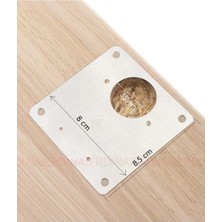 Mikasso 1 Adet Dolap Kapağı Tas Menteşe Tamir Seti Sacı Tablası Çelik Sac Lacivert