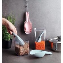 Mikasso Erzak Küreği 3 Lü Plastik Çok Renkli