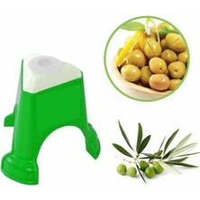 Mikasso Zeytin Çizme Aparatı, Zeytin Çime Aleti Yeşil