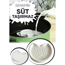 Mikasso Uyarıcı Pratik Süt Taşırmaz Milk Saver Süt Kaynama Uyarı Süt Taşı 1 Adet Seramik
