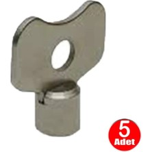 Mikasso Radyatör Purjör Anahtarı Petek Hava Alma Anahtar 5'li Paket
