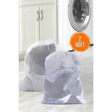 Mikasso Ultra Lüx Çamaşır Filesi 2 Adet Ayakkabı Çorap Çamaşır Yıkama Kirli Temiz Çamaşır Torbası Sütyen Tr