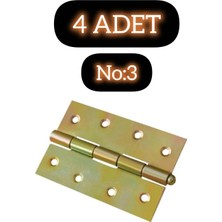 Mikasso Yaprak Menteşe No:3- 7,5 Cm-4 cm