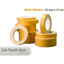 Mikasso Çok Amaçlı Güçlü Yapıştırıcı Çift Traflı Bant 15 Metre Karışık