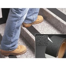Mikasso Ahşap Mermer Fayans Beton Merdiven Zemin Ayakkabı Kaydırmaz Bant Ürün Boyutu: 25 mm x 5 M Gri