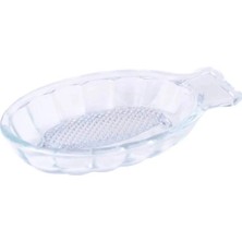 Mikasso Cam Rende Elma, Meyve ve Bebek Mama Püre Rendesi Cam