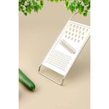 Mikasso Çok Amaçlı Çelik Rende Havuç,salatalık,peynir Rendesi Çelik