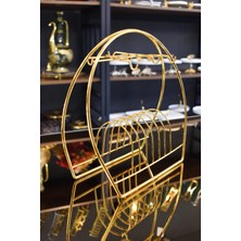 Mikasso Fincan Askılığı Standı Gold Kahve Fincan Seti Standı Belirtilmemiş Çok Renkli Tr