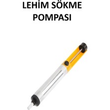 Mikasso Lehim Sökme Pompası Lehim Emici Aparat Makine Lehim Sökücü Makinesi