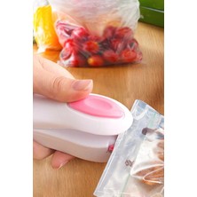 Mikasso Korea Type Mini Sealing Yeni Model Poşet Kapatıcı Pratik Poşet Kapatıcı Plastik 10 x 15 Mor