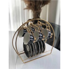 Mikasso 6 Kancalı Şık Fincan Askılığı | Bardak Standı Kahve Fincanı Standı Fincanlık Belirtilmemiş Tr Çok Re