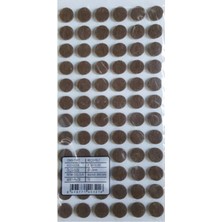 Mikasso 72 Adet Yapışkanlı Sandalye Masa Koltuk Altı Parke Koruma Keçe Ses Engelleyici Zemin Koruma 15 mm Ke