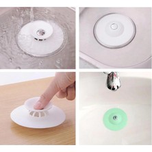 Mikasso Bükülebilir Lavabo ve Küvet Tıkacı Süzgeç Plastik