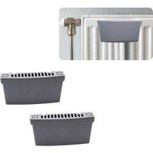 Mikasso Urve Parfümlü Nemlendirici Kalorifer Petek Suluğu 2 Li Gri Beyaz Tr