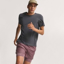 adidas Adi365 H.Koumori 2in1 Erkek Mor Koşu Şortu.-