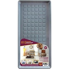 Mikasso Çok Amaçlı Ayakkabı Tepsisi Plastik Gri Tr