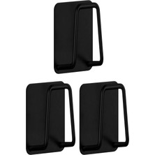 Mikasso Bulaşık Süngeri Tutacağı Evye Düzenleyici Telli Bulaşık Süngeri Çok Amaçlı Tutucu Askı Metal Tr Siya