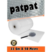 Mikasso Balonlu Poşet Patpat  33CM x 50METRE Havalı Naylon Pat Pat Ambalaj Pat Pat - 33CM x 50METRE 100 x 50