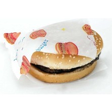 Mikasso Burger Poşeti 2000 Ad Plastik Çok Renkli