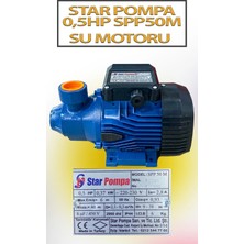 Star 0,37 Kw 0,5 Hp 2900 D/d 2,8 A. Su Motoru 220 V/50 Hz Pompa