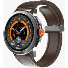 Linktech S110 Premium Lt Watch 46MM Gps Süper Amoled 5ATM Suya Dayanıklı Akıllı Saat (Kvk Türkiye Garantili)