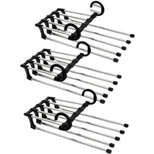 Mikasso 1 Adet Hareketli Dolap Içi Pantolon Kravat Şal Düzenleyici Katmanlı Askılık Organizer Glrshop Metal