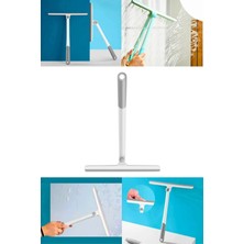 Mikasso Cam Yüzey Silme Temizleme Çekpası Silikon Başlıklı Pencere Araç Camı Temizleyici Aparat Cn