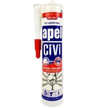 Mikasso Apel Sıvı Çivi Montaj Kit Çok Güçlü Yapıştırıcı 300 gr 55 - Hızlı Yapıştırıcı