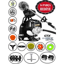 Eisenn Alman Black Eıs RTX14 Pro Sırt Tırpan+ Akrobat Çapalama + Toprak Eşeleme 14 Parça Full Set