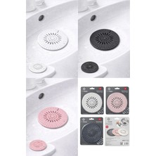 Mikasso 3’lü Lavabo ve Banyo Süzgeci Seti | Mutfak Lavabosu Küvet Banyo Gider Süzgeci Silikon Tıpa Silikon