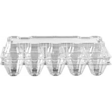 Mikasso Şeffaf Yumurta Viyolü 10'lu (50ADET ) 13 x 22 cm Turuncu