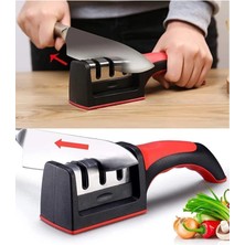 Mikasso Elmas Bıçak Bileyici 3 Farklı Açılı Bileme Makinesi Bıçak Makas ve Satır Için