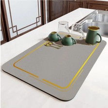 Mikasso Bulaşık Matı Esnek Bulaşık Selesi Bulaşıklık Tabak Bardak Kurutma Bulaşık Kurutmalık Belirtilmemiş G