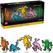 31216 LEGO Icons - Keith Haring - Dans Eden Figürler 1773 Parça +18 Yaş